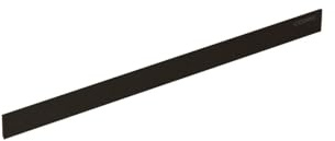 COSMIC ALIFE Guía para Utensilios Adhesiva de 400 x 27 x 4 mm Fabricada en Aluminio. Soporte para Colgar Accesorios sin Taladrar de Color Negro Mate