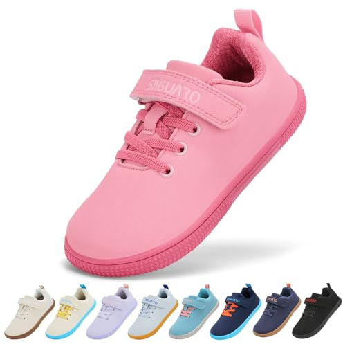 SAGUARO Barefoot Shoes Enfant Chaussures Minimalistes avec Zero Drop Sole et Wide Toe Box, 25-36 EU