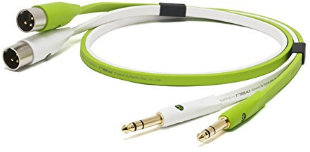 Neo NEOTXMB1M Câble 2x XLR mâle / 2x Jack 6.3mm - 1m