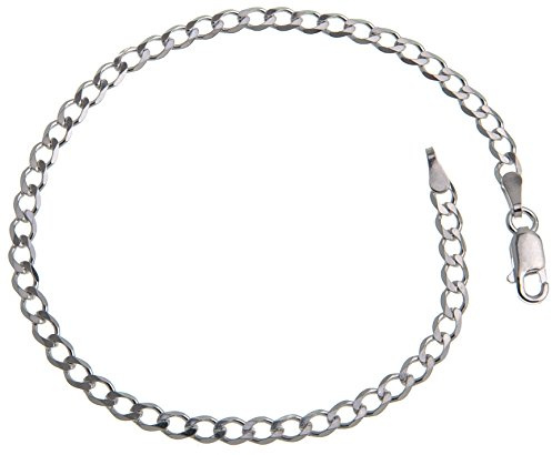 Panzerkette Armband 3mm - 925 Silber - Länge 16-25cm