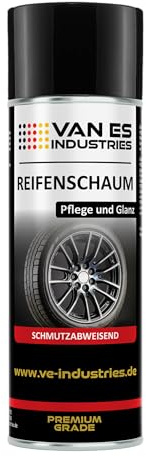 VE Reifenschaum Reifenpflegemittel 400ml Kunststoffpflege Aktivschaum Reiniger Reifenpflege Spray (4)