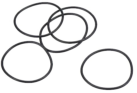 PATIKIL 25 st nitrilgummi O-ringar 38 mm AD 35 mm ID 1,5 mm bred metrisk tätning för kran rörmokare bilreparation svart