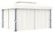 NITCA Gazebo con Tende,Zanzariera per Gazebo, Tende Zanzariera,Gazebo da Giardino Tenda Padiglione Pop Up Doppio Tetto,Gazebo da Giardino Regolabile,in Alluminio, Bianco 4 x 3 m