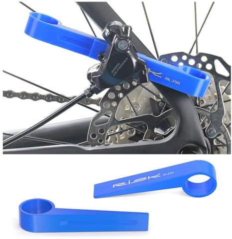COONIUM Professionelles Fahrrad-Scheibenbremskolbenspreizer-Werkzeug – hydraulischer Bremssattel-Rückstellwerkzeug für Mountainbikes & Rennräder, nicht-metallisches Design mit Positionierungsschiene