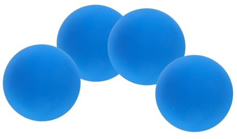 WHAMVOX 4 Pcs Reaction Training Squash Balls for Beginners and Kids, Lightweight Rubber Hollow Balls High Elasticity, for Practice and Reaction Training Sessions