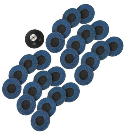Cabilock Disco Abrasivo Per Smerigliatrice Mole Lucidanti Lamellari Per Levigatura e Lucidatura Di Metalli e Materiali Facile Sostituzione e Uso Prolungato