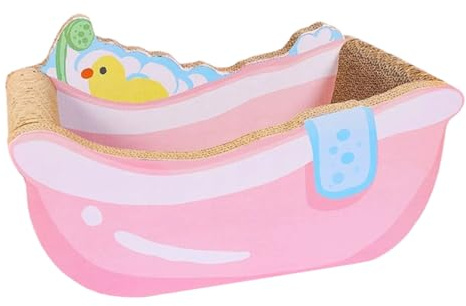Rest Haven Mat – per animali domestici per dormire, graziosa struttura in cartone con superfici di gioco e comfort leggero per casa, area giochi per cuccioli, gatti, soggiorno, dormitorio e