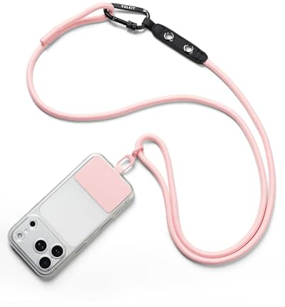 VULKIT Crossbody Phone Lanyard with Tether Tap Adjustable Nylon Neck Strap Phone Lanyards for iPhone and Android Mobile Phone Accessories