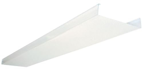 Lithonia Lighting 4 Foot Replacement Acrylic Diffuser Lens, Clear Prismatic Replacement Cover for 48-Inch SB Series Narrow Body Square Wraparound Ceiling Light Fixture for Shop Lights