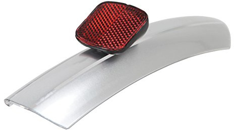 SKS bakre kvadratisk reflektor, svart, one size