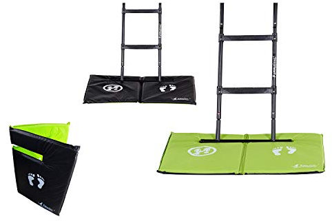 Kangui - Tapis de Sol Universel pour Trampoline - Réversible Noir ou Vert