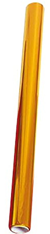 Gult cellofanpapper rulla 25 ark 50x65cm