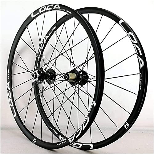 ZECHAO 26/27,5/29 MTB Radset-Legierung Aluminium-Vorderrad-Fahrrad-Räder Disc/V-Bremsnabe Quick Release 8/9/10/11/12 Geschwindigkeit Wheelset (Size : 27.5INCH)