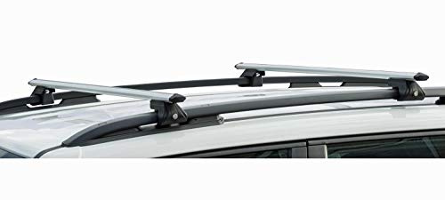Alu Relingträger VDP CRV107O kompatibel mit Seat Arona (KJ7) 5 Türer ab 2017 offene Reling