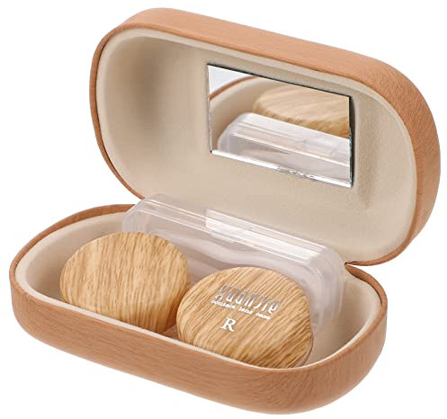 PartyKindom Tragbare Kontaktlinsenbox Auslaufsicher Groß Kunststoff Aufbewahrungsbehälter Mit Deckel Wiederverwendbar Für Reisen Und Alltag