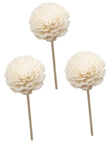 Zerodeko Duftstäbchen 6 STK Rattan-trockenblumen Für Zu Hause Duftdiffusor Für Zu Hause Ätherische Öle Pflanzendekor Kreatives Aromatherapie-zubehör Wohnkultur Lavendel Holz Diffusor Blumen