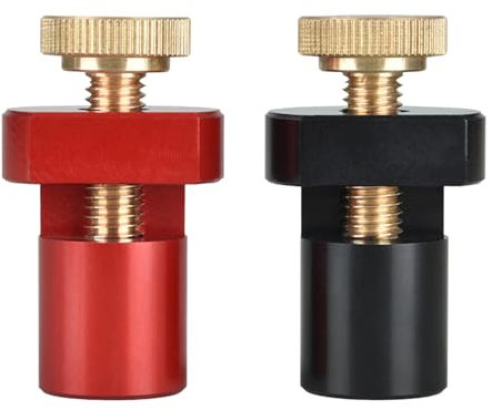 Tall Stair Gauges for Framing Square Attachment Jigs, Rafter Layout, Marking Repetitive Angles Metal Stair Stringer Layout Tool for Stair Layout Carpenter Rafter Gauge Clamps(2pcs)