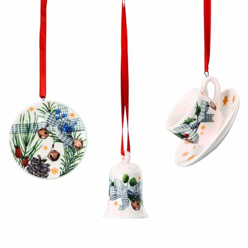 Hutschenreuther Mini-Set 3tlg. Tasse 2024-Süßer die Glocken nie klingen mehrteilig cm