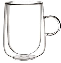 Villeroy & Boch – Artesano Hot&Cold Beverages bicchiere da latte macchiato, bicchieri a doppia parete, bevande fredde e calde, vetro borosilicato, lavabile in lavastoviglie, utilizzabile nel microonde