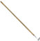 Haliaeetus Japanese Style Hoe, 58'' Long Handle Japanese Hand Hoe for Standing to Remove Weed, Stainless Steel Garden Hoe, Bent Angle Weeding Hoe for Scraping Out Weed on Flower Bed, Between Plants