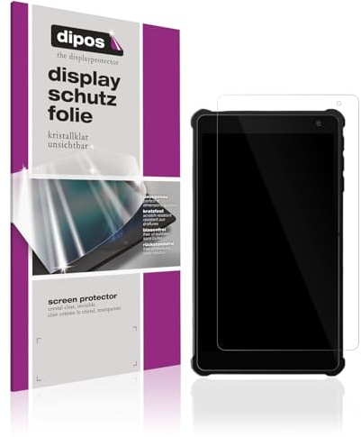dipos 2x Displayschutzfolie klar für Pritom 7 Zoll Tablet | Passt perfekt, Ultra-Dünn, kratzfest, blasenfrei, Case-Friendly, hüllenfreundlich, Fingerprint-kompatibel, selbstklebend