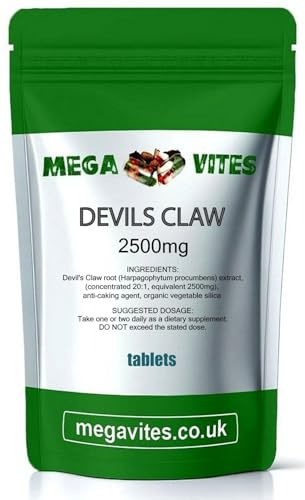 Devils Claw Tablets 2500mg x 365 - MEGAVITES AMINOLAB