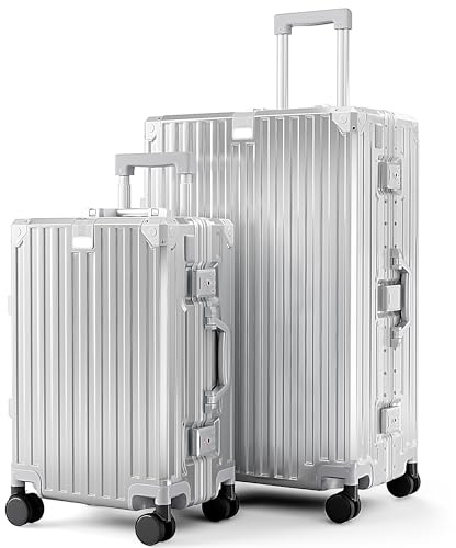 ALPHA CAMP Koffer Set M XL Kofferset 2 Teilig Hartschalenkoffer Set Groß