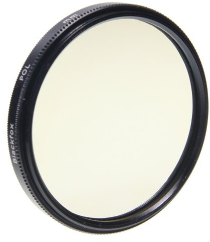 BlackFox Pol Filter zirkular 46 mm (12x beschichtetes MC-Glas, Slim-Metallfassung)