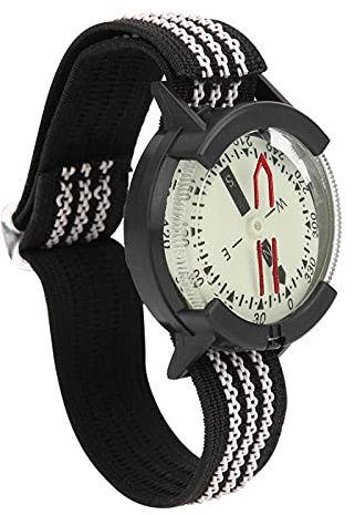Armband Kompass, Mini Kompass, Wasserdichter Kompass, leicht zu transportierender Acryl-Kompass, kleine Größe für Outdoor-Wandern