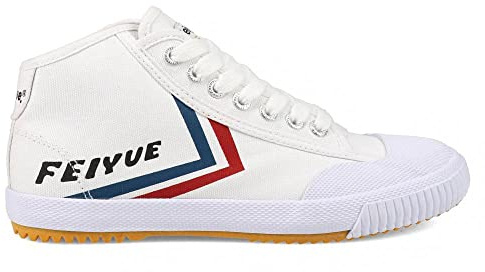 Feiyue Unisex's Fe Mid 1920 - Zapatos de Artes Marciales para Hombre, Color Blanco, Talla 35 1/3 EU