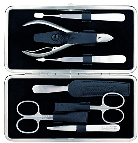 Erbe Solingen Maniküre Set - Bügel-Etui Serie Master, schwarz, 7-tlg. 9089