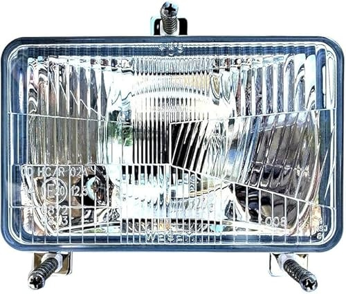 MelTruck® Scheinwerfer Traktorscheinwerfer 3 Funktion Massey Fergusson Deutz DX Steyr mit Glühbirnen 12V