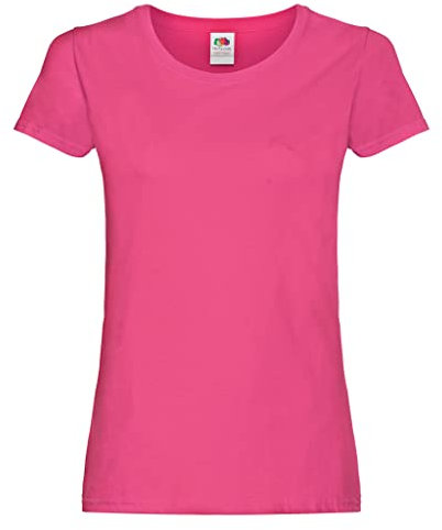 Fruit of the Loom T-Shirt Pink - Fuchsia