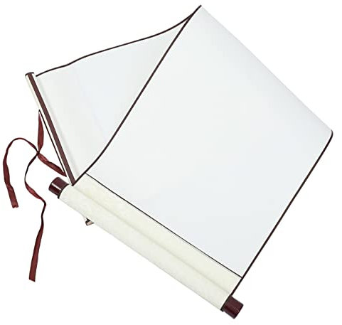 Tofficu Chinesisches Xuan-papier Weiß Hochwertiger Kalligrafie-blanko-scroll Multifunktional Wasserabsorbierend Langlebig Für Tuschemalerei Pinsel-kalligrafie Und Aquarell