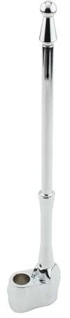 Ronyme Motorrad Fahnenmast Fahnenmast Halterung 15mm Loch Gepäck Rack Montieren Motorrad Fahnenmast Montieren Fahnenmast Stehen für GL1800, Silber