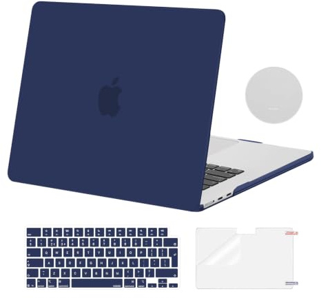 MOSISO Kompatibel mit MacBook Air 15 Zoll Hülle M5 M4 M3 M2 2026 2025-2023