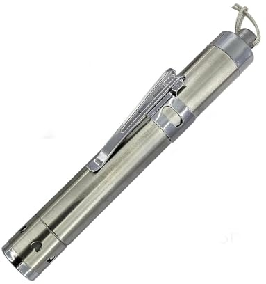 Aluminum Yogpeeth Pocket Pen LED Torch for Nurses, Doctors, Surgeons and Medical Use