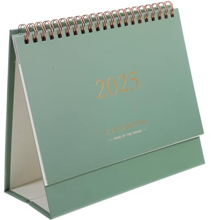 BCOATH Schreibtischkalender Im Minimalistischen Design Stehkalender Für Planung Von Terminen Und Veranstaltungen Geeignet Als Bürozubehör Und Dekoratives Element