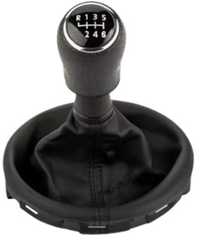 Schalthebel Schaltkopf Für VW Für Transporter T5 Für Multivan V Auto 2003-2016 6-Gang-Schaltknauf Lederstiefel 7H0711113 Schalthebel