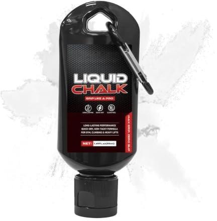 Magnesio Líquido Gimnasio Soporte de Agarre para Levantamiento 50ml | Tiza Antideslizante para Entrenamiento para Mujeres Hombres Powerlifters Atletas Gimnastas Entrenadores Gimnasio Búlder