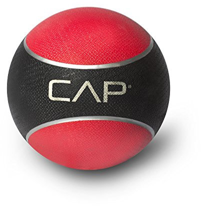 Cap Barbell Medizinball, Unisex, rot