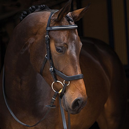 Horseware Rambo Micklem Diamante Competition Bridle Pony Black