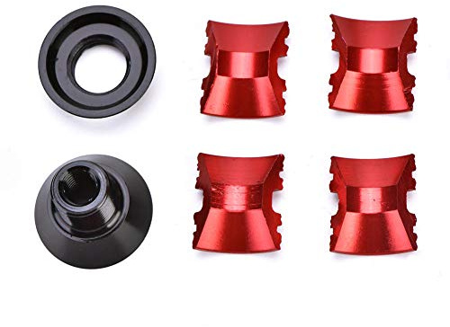 Tbest Ahead Steuersatz Fahrrad Headset Stecker 28,6, Aluminiumlegierung Fahrrad Steuersatz Expander Kompressor Stecker Erweiterungsstecker für 28,6mm Carbon Gabel Teile