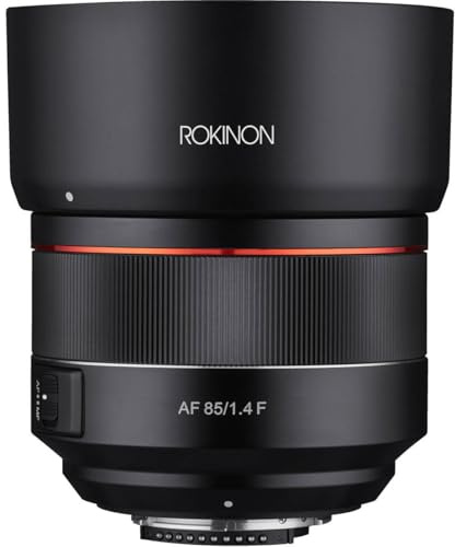ROKINON F1.4 - Lente de teleobjetivo de Alta Velocidad para Nikon F (85 mm)
