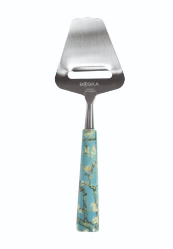 BOSKA Käsehobel Mini Van Gogh - Mandelblüte/für Kunstliefhabers/Keramik/Edelstahl / 160 x 53 x 15 mm