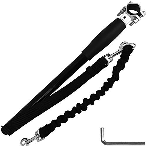 TW24 Fahrrad Hundeleine einstellbar Fahrradleine Hund Führleine Verlängerungsleine Fahrradhalter verstellbar Hunde Leine