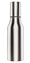 Gteller Stainless Steel Olive Oil Dispenser, Leakproof Pourer Dispensing Bottle For Oil Soy sauce Vinegar&Cooking wine500ml/750ml/1000ml (500ml)