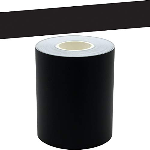 Teacher Created Materials Gerade, gerollte Bordüre, 15 m, Schwarz