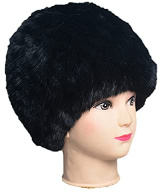 keusyoi Winter Fellmütze Frauen Stilvolle Warm Dicke Klassische Hut Beanies Weiche Flauschige Furry Cap Schneekappen Outdoor Fellmützen
