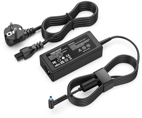 45W Cargador para Portatil HP, 19.5V 2.31A Laptop Charger for HP Stream 11 13 14, Pavilion, Elitebook Folio, Spectre, Pavilion Touchsmart, Spectre Ultrabook, AC Adapter Power Supply (4.5mm x 3mm)